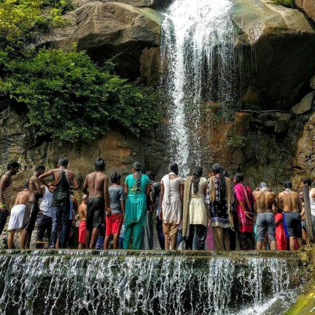 Jalagamparai Waterfalls in Yelagiri