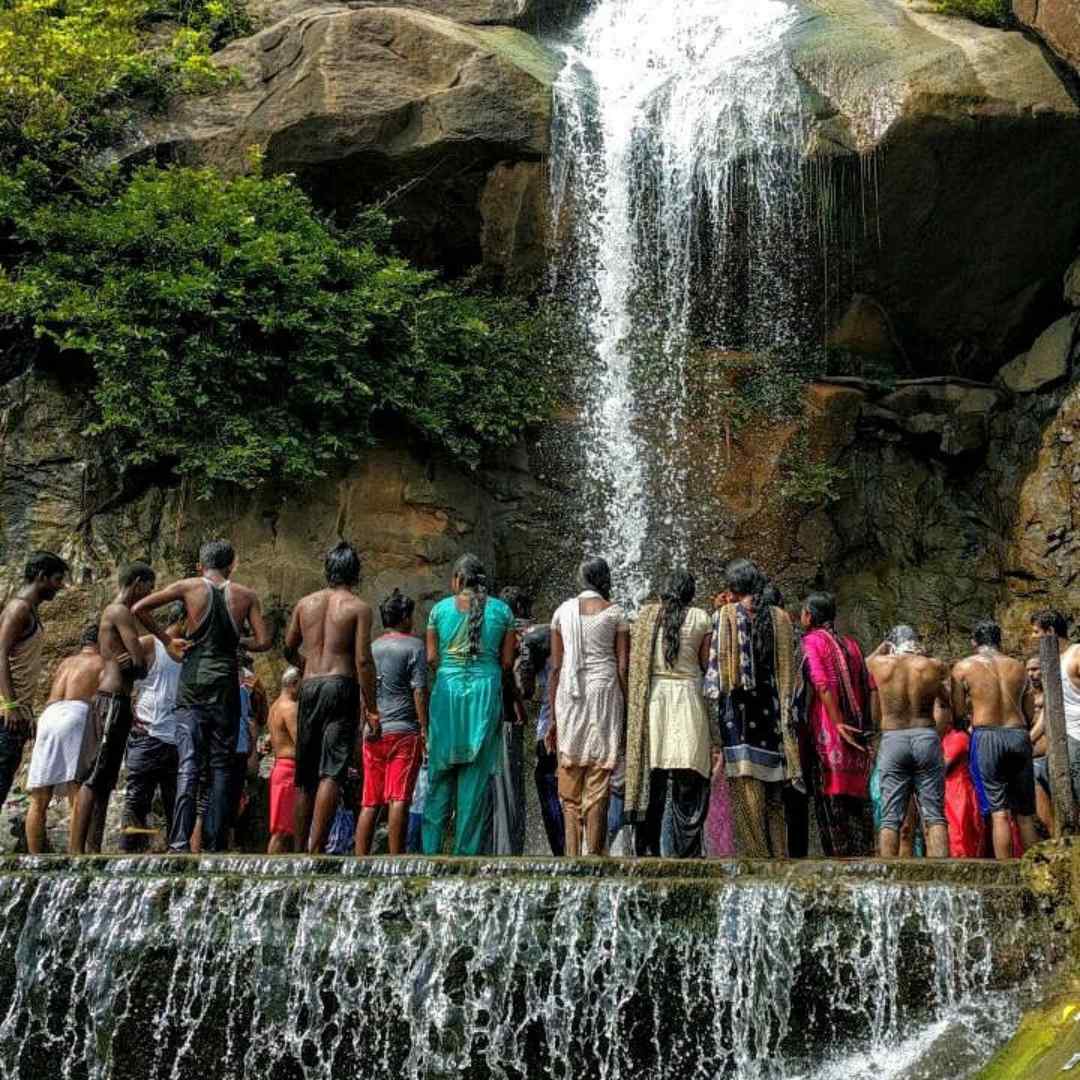 Jalagamparai Waterfalls in Yelagiri
